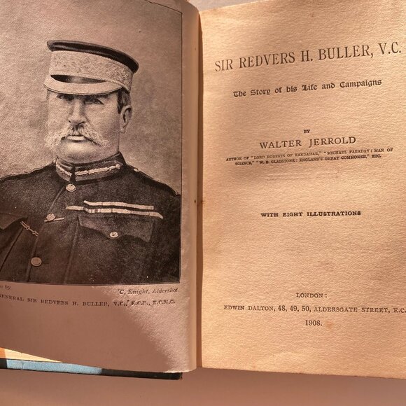 Sir Redvers H. Buller V C The Story of His Life Campaigns Walter Jerrold 1908 HC - Picture 3 of 16